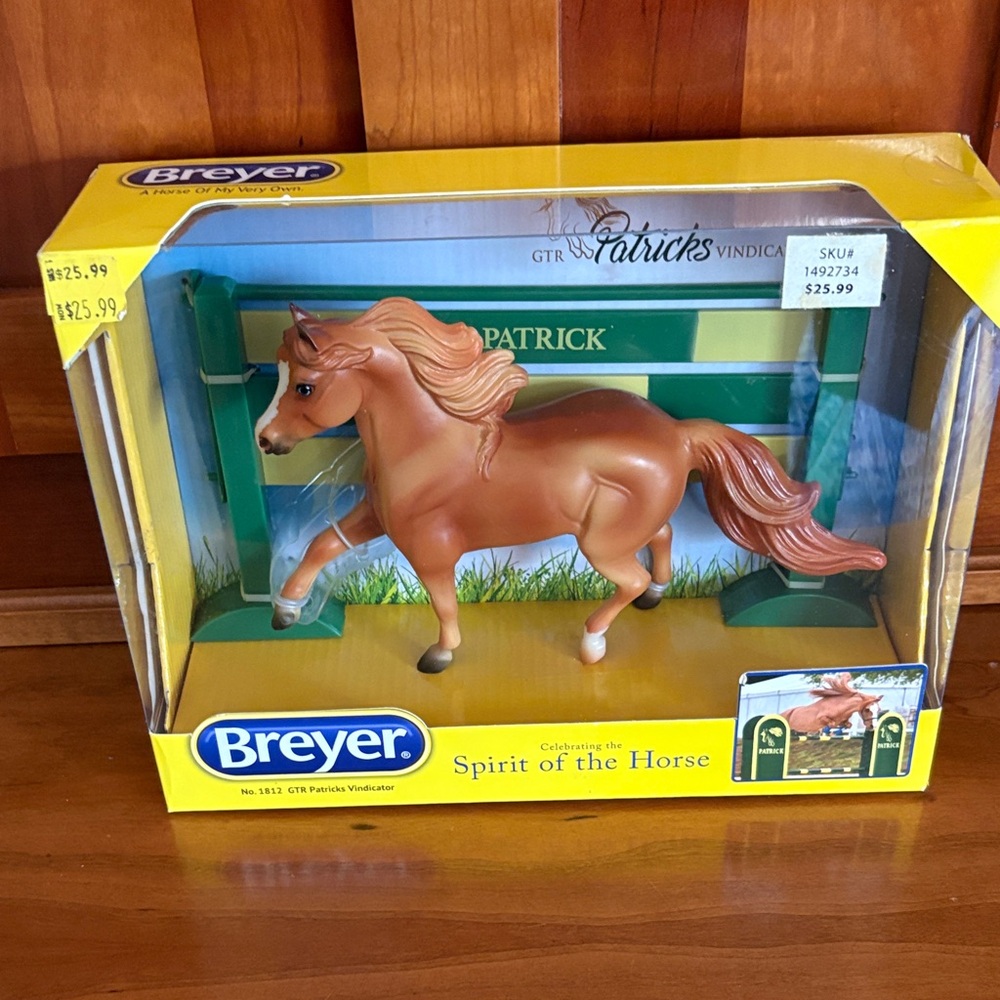Breyer Patrick Chestnut and Flaxen Mane Horse Figure